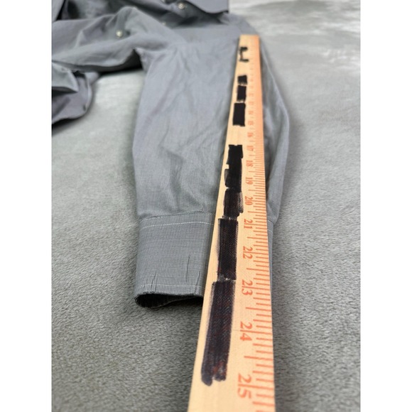 Polo Ralph Lauren Shirt Mens Sz 16 32/33 Easy Care Button Up Shirt - Picture 7 of 12